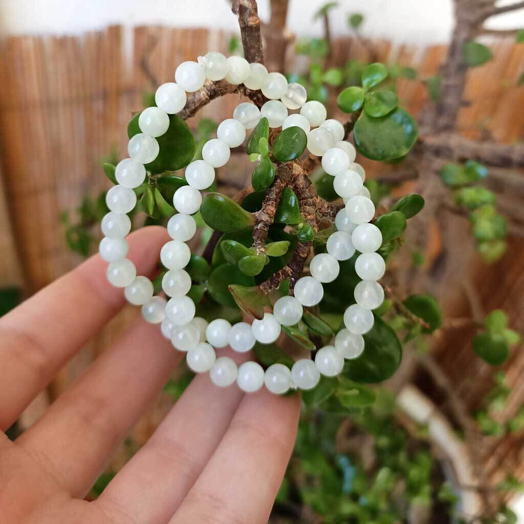 Pulsera de jade  extra 6mm