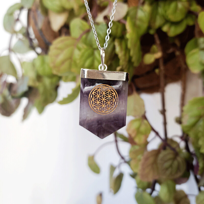 Colgante dor de Amatista Colgante dor de Amatista