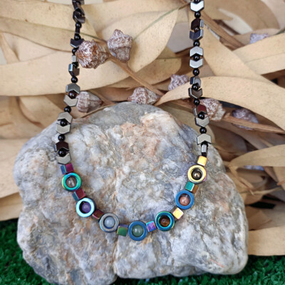 Collar de hematite y los chakras