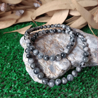 Pulsera elástica de Ojo de Águila extra 6 mm. Pulsera elástica de Ojo de Águila extra 6 mm.