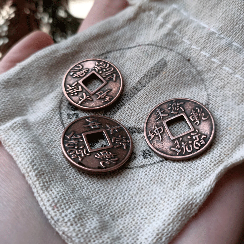 Monedas chinas I ching Monedas chinas I ching