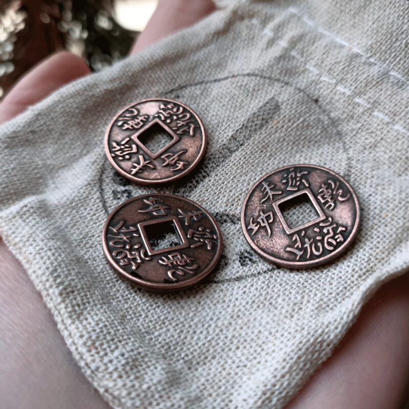 Monedas chinas I ching Monedas chinas I ching