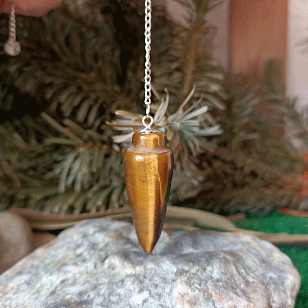 Péndulo gota de ojo de tigre
