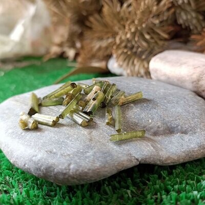 Barra mini de turmalina verde pack 2gr