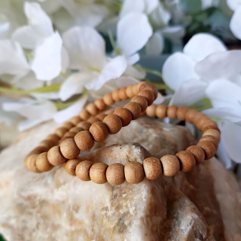 Pulsera de madera de Sándalo