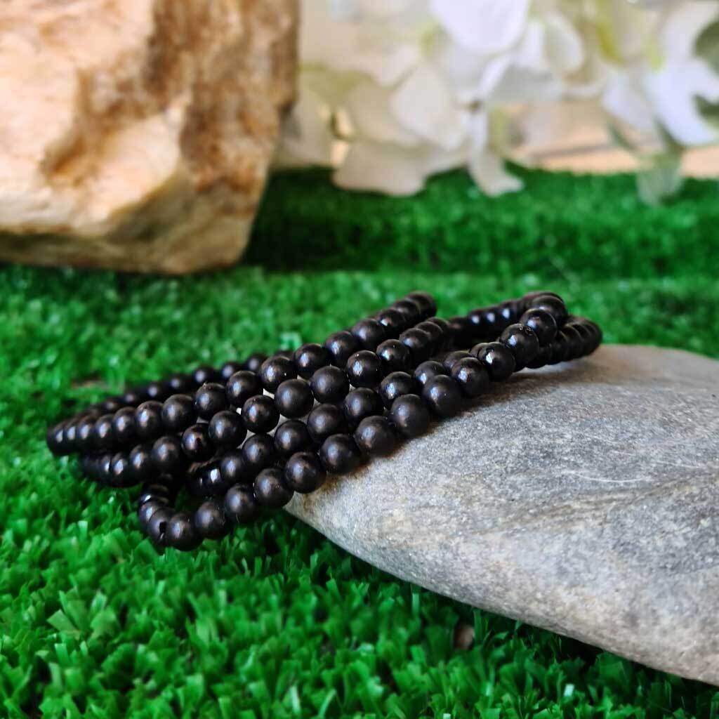 Pulsera de shungit 4mm