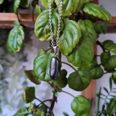 Colgante irregular de hematite