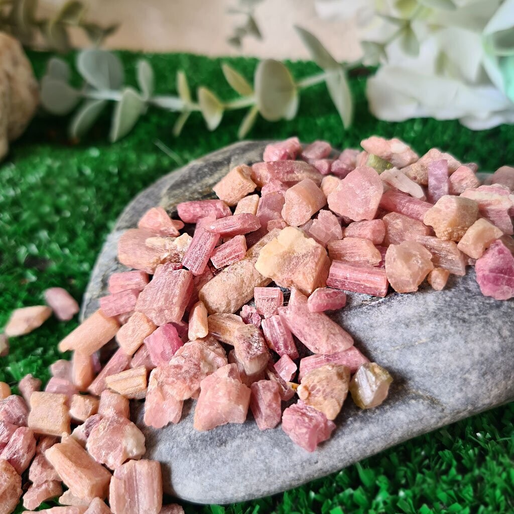 Barra mini de turmalina rosa pack 5gr