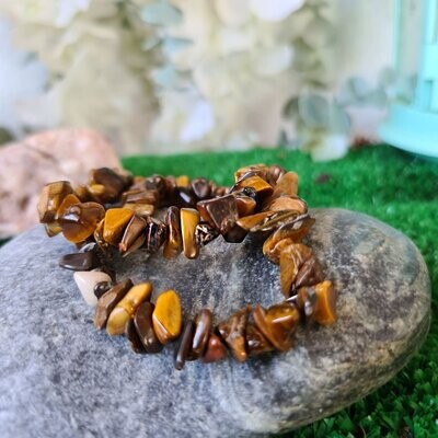 Pulsera chip de ojo de tigre