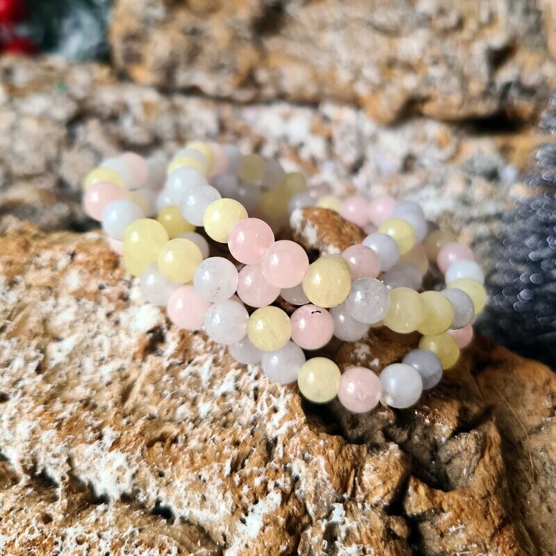 Pulsera de berilos 6mm