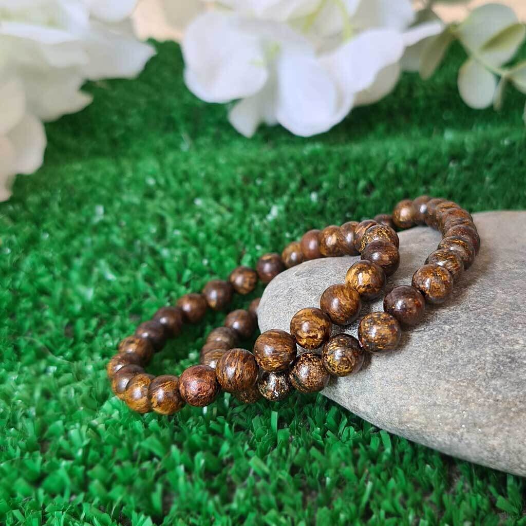 Pulsera de broncita 6mm