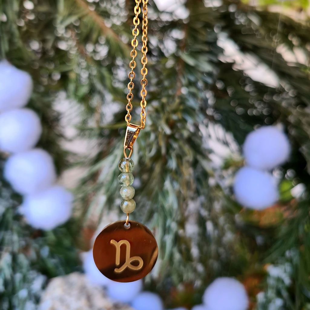 Colgante del zodiaco Capricornio