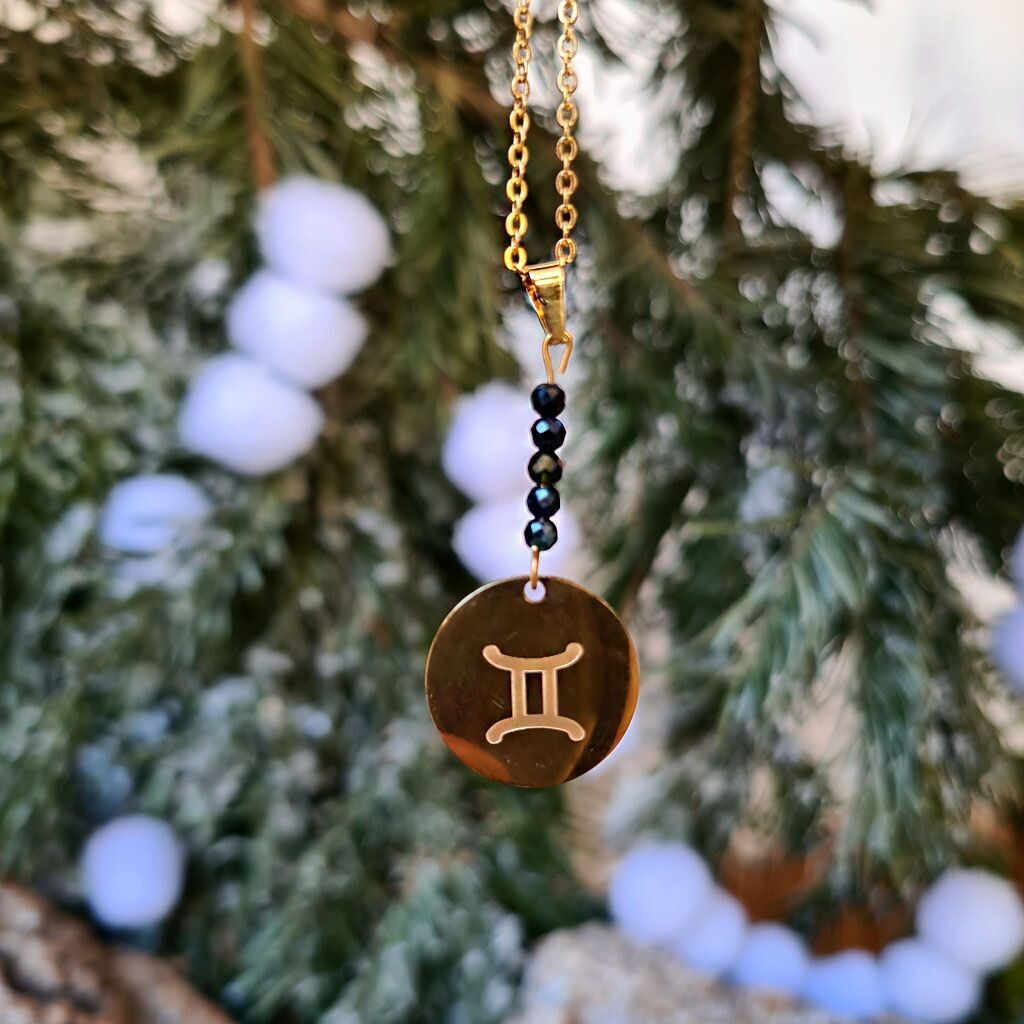 Colgante del zodiaco Géminis