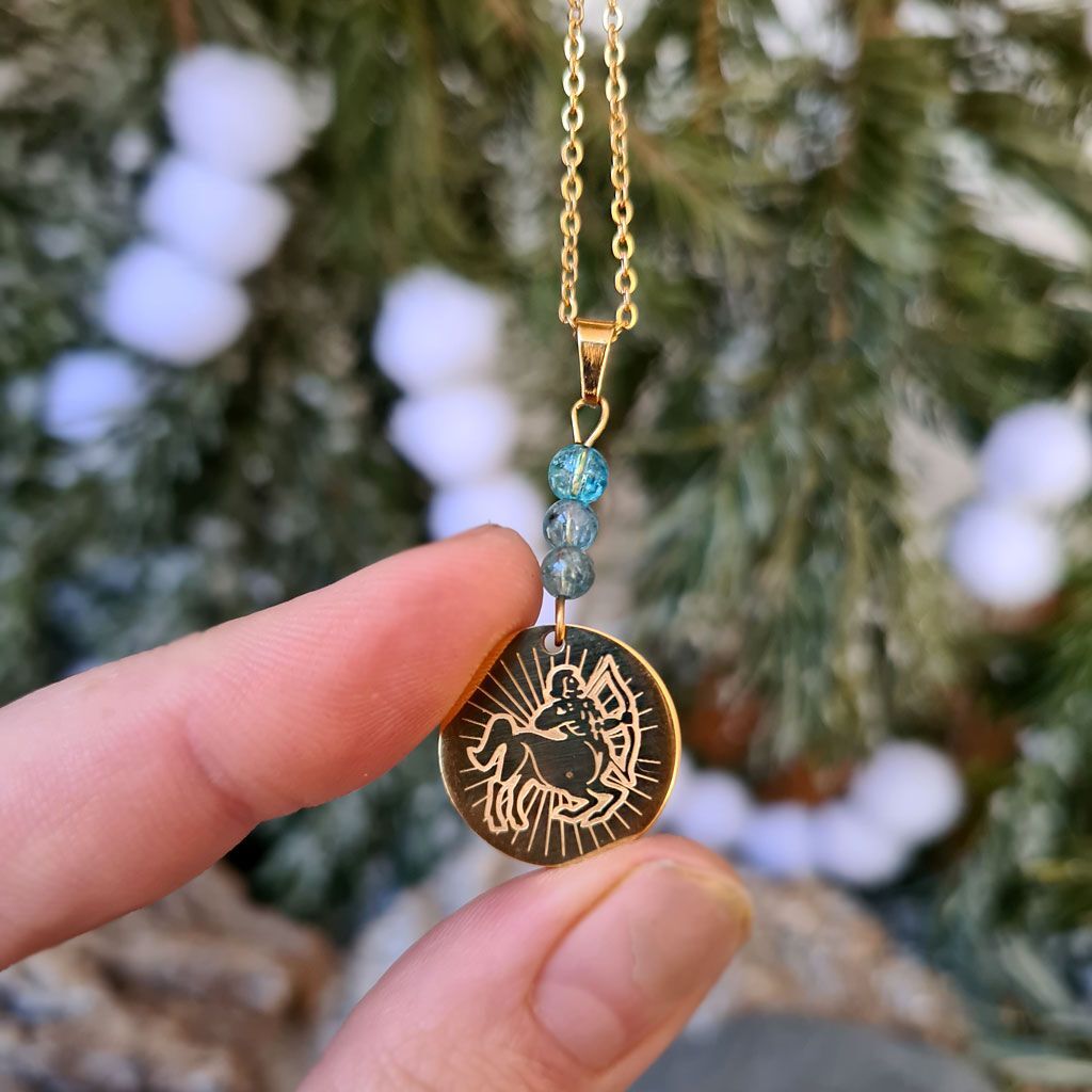 Colgante del zodiaco Sagitario