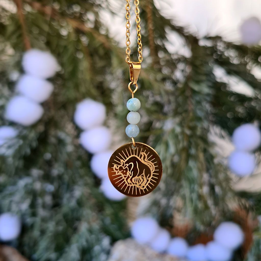 Colgante del zodiaco Tauro