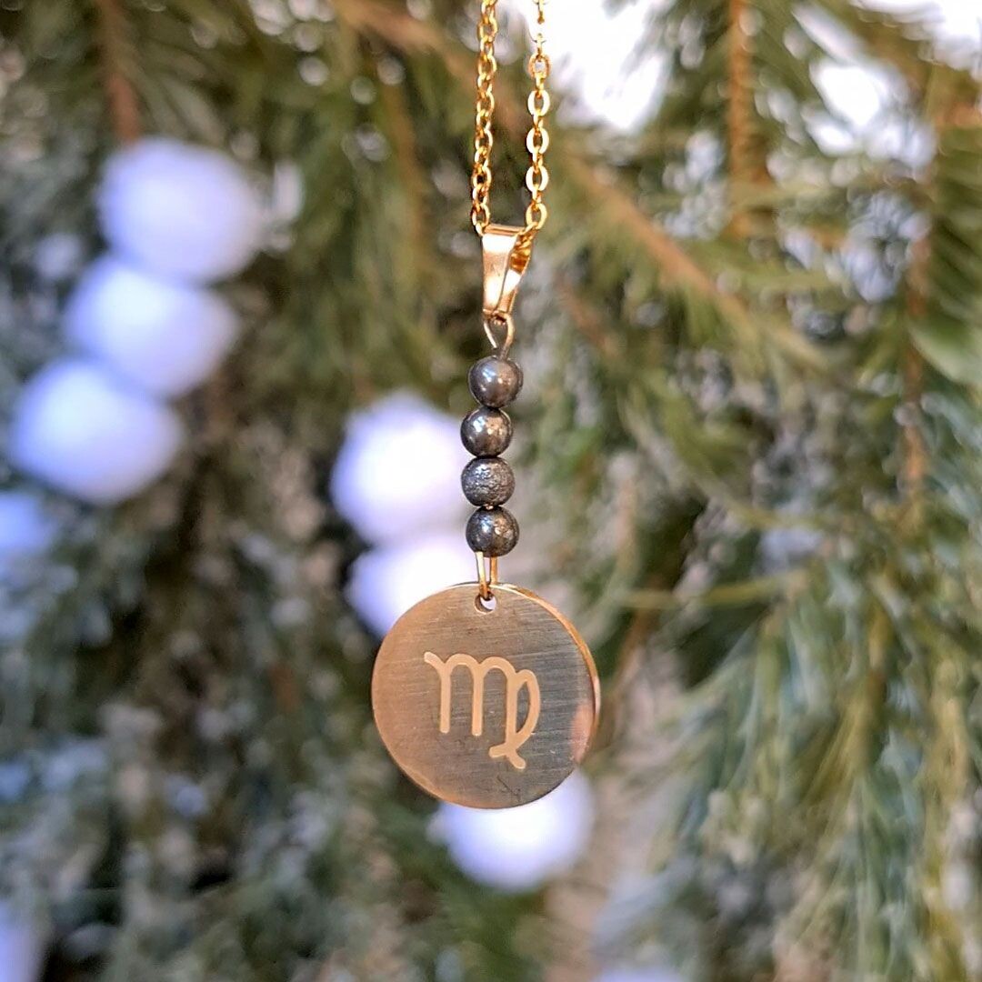 Colgante del zodiaco Virgo