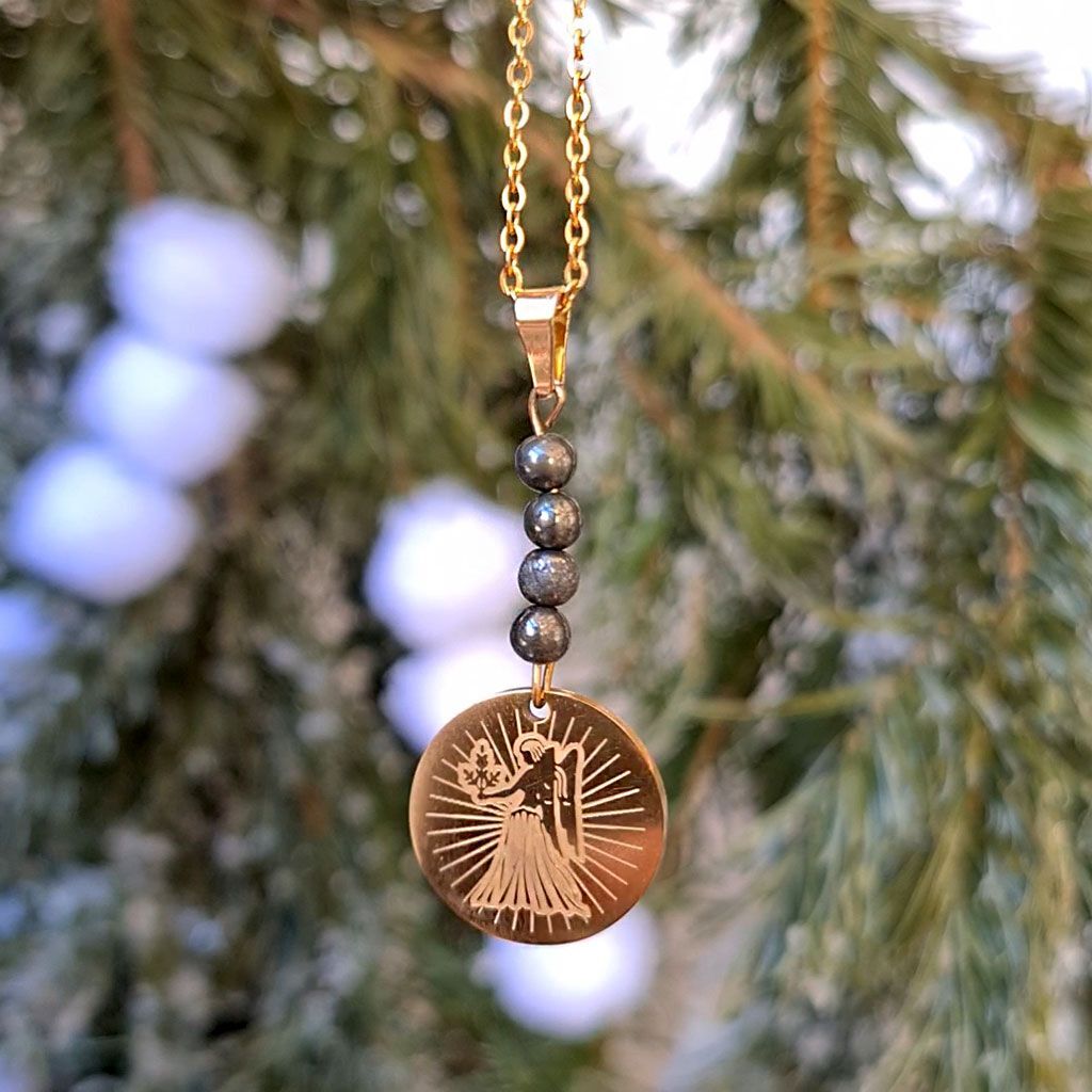 Colgante del zodiaco Virgo