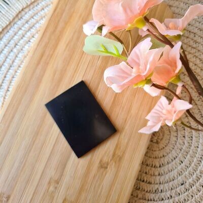 Placa protectora rectangular XL de shungit