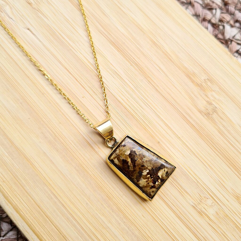 Colgante serendipia de Broncita Colgante serendipia de Broncita