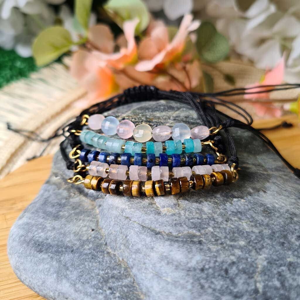 Pulsera Capri de acero quirúrgico dorado