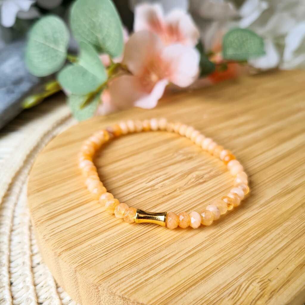 Pulsera serendipia de piedra sol extra