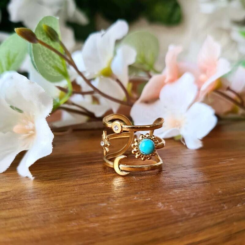Anillo estelar de turquenita