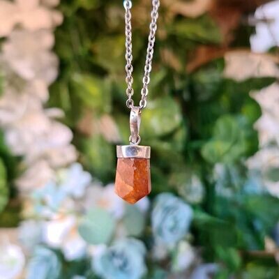 Colgante generador de espesartita - Granate Naranja nº4