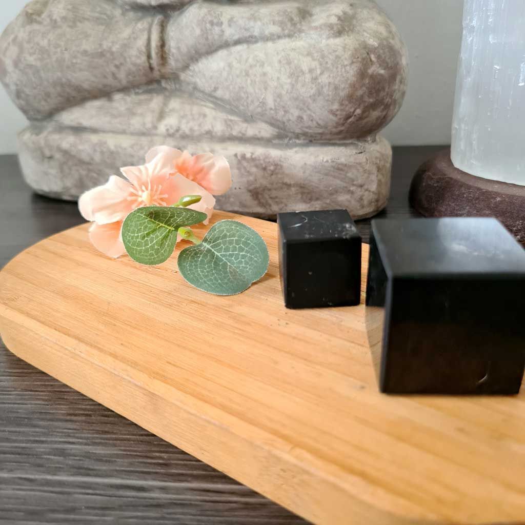 Cubo de Shungit pulida