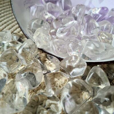 Rodado de cuarzo cristal pequeño