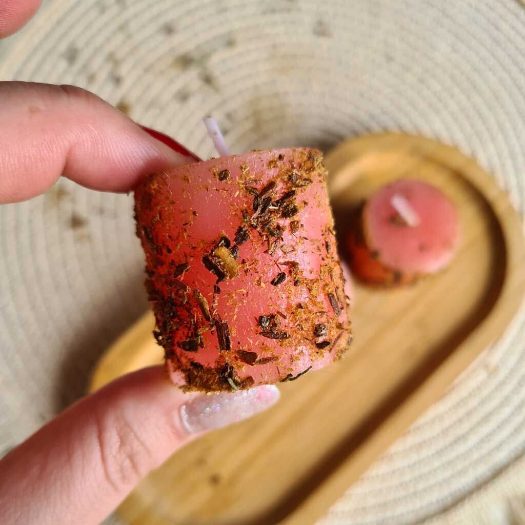 Vela de Rosas ritualizada (Amor)