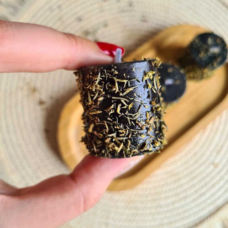 Vela de Ruda ritualizada(limpieza)