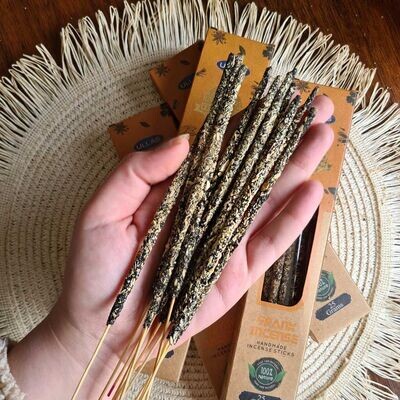 Caja de incienso natural hecho a mano de Frankincense ó Olíbano