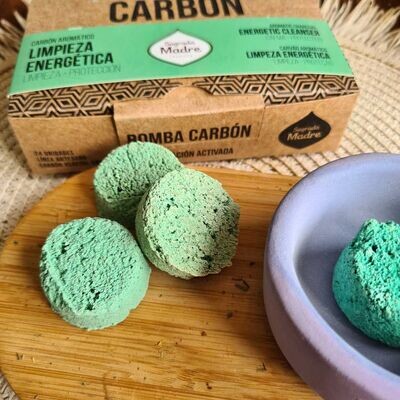 Bomba de carbón activo para limpieza  Sagrada Madre
