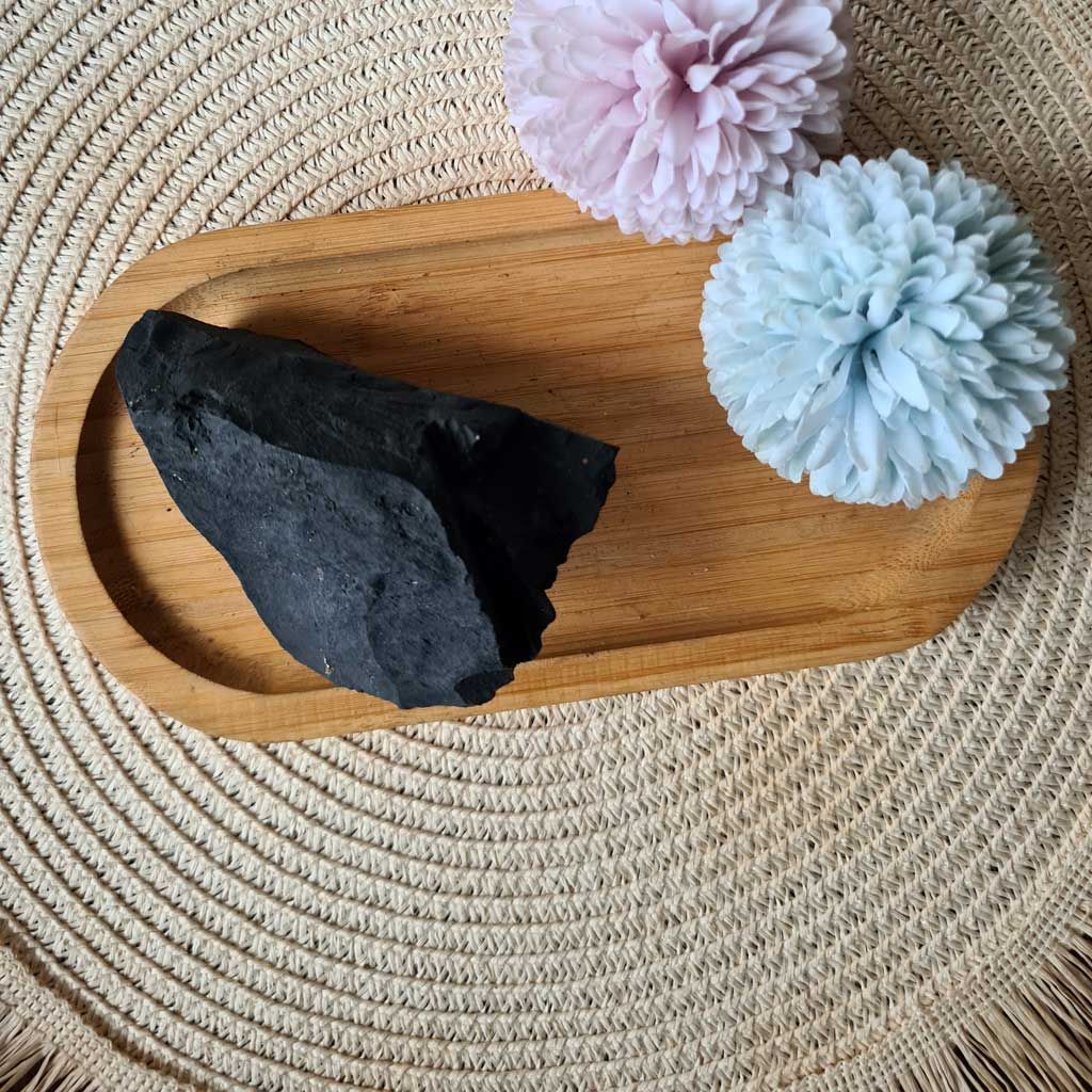 Shungit natural mediana