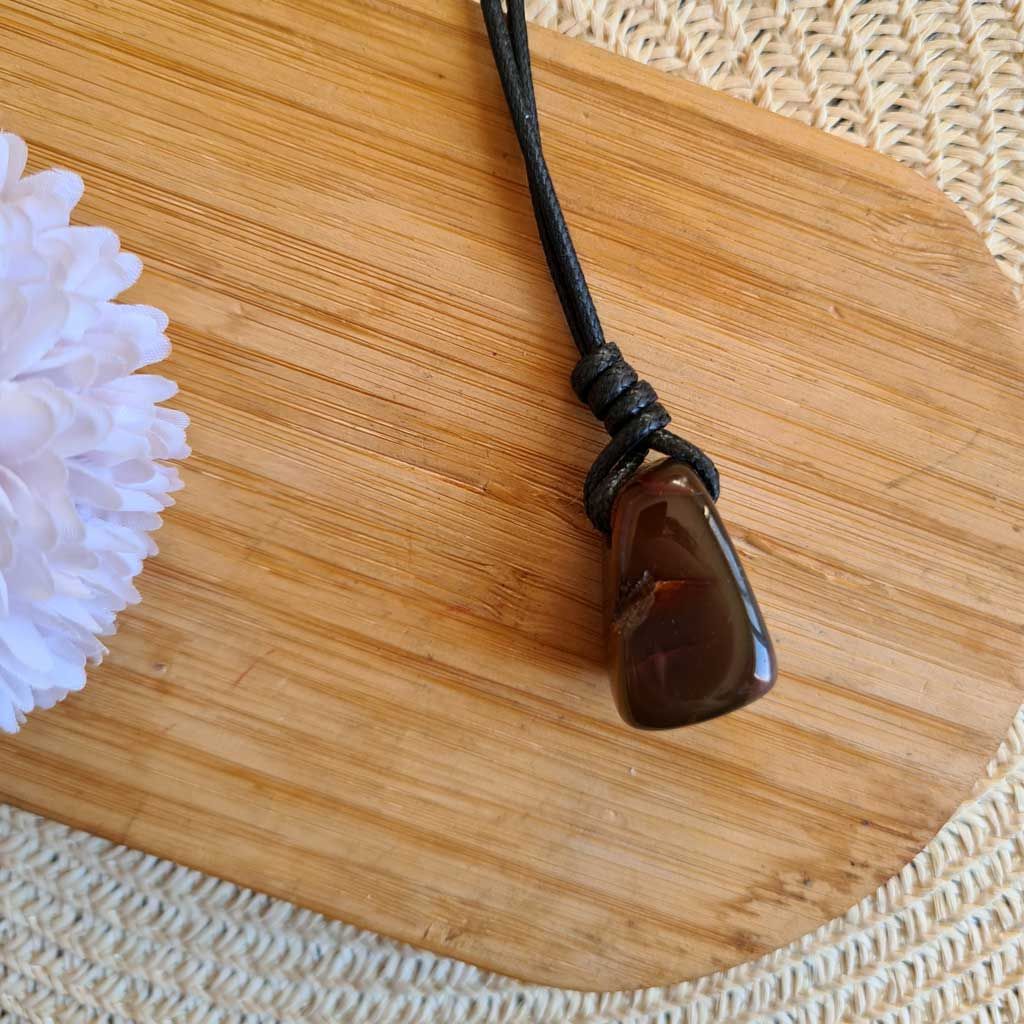 Colgante chit grande de Cornalina