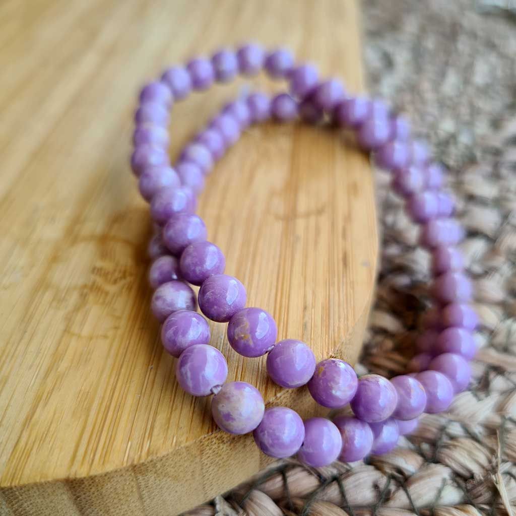 Pulsera de Fosfosiderita  6mm