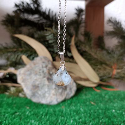 Colgante de Ópalo Andino en plata de ley 925