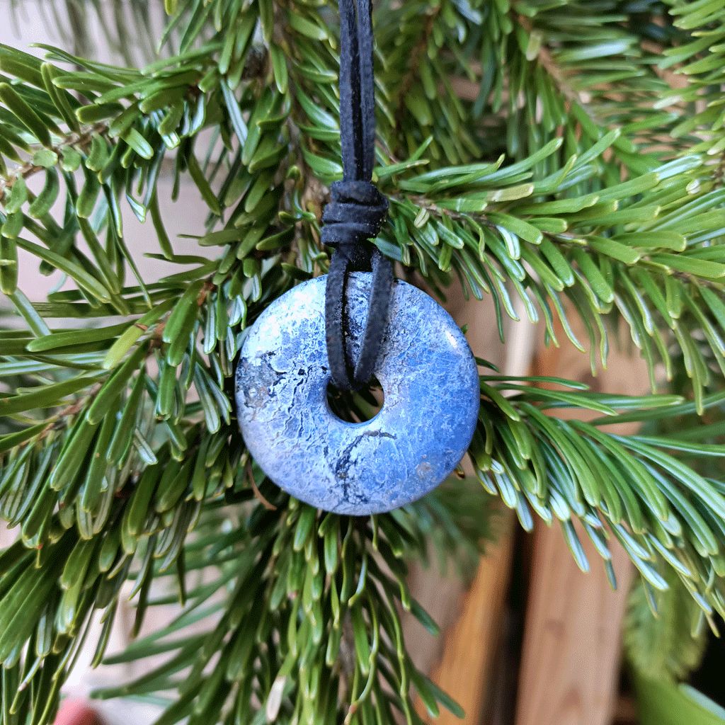 Donut de Cuarzo Azul calidad AA Donut de Cuarzo Azul calidad AA