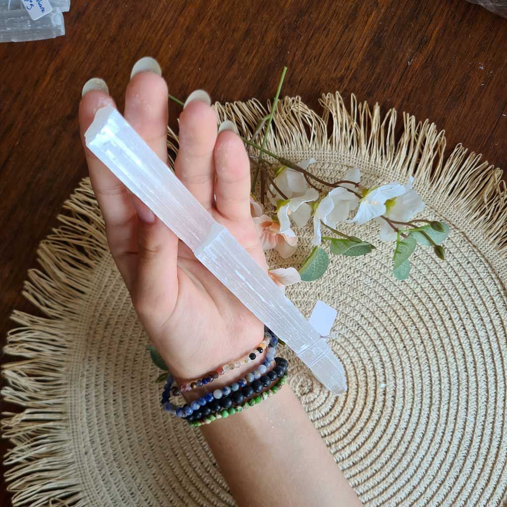 Barra de Selenita mediana nº3 Barra de Selenita mediana nº3