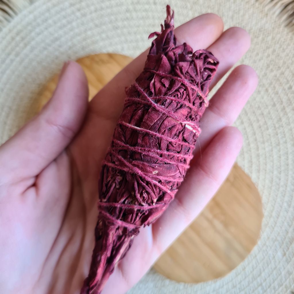 Atadillo de Salvia Blanca y Sangre de Dragón