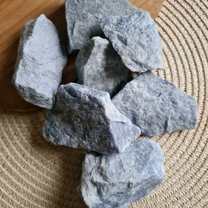 Bruto de Cuarzo Azul natural