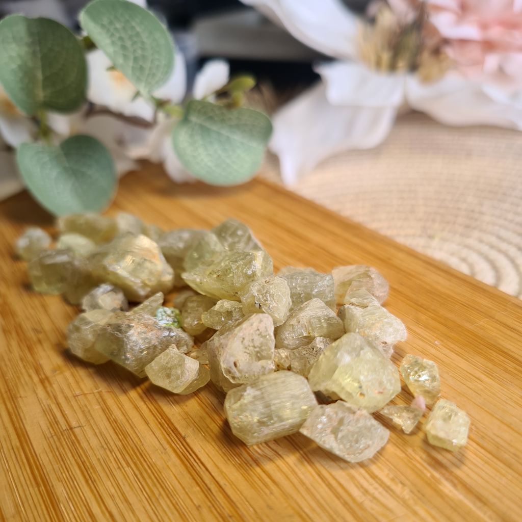 Bruto de Apatito verde extra