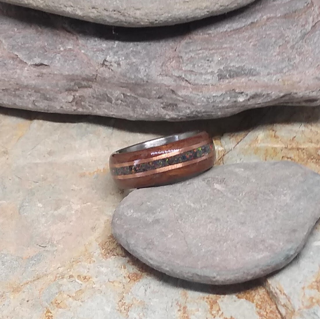 Mahogany Ornate Ring