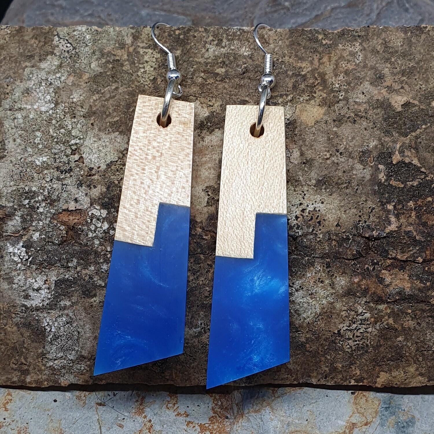 Iridescent blue
