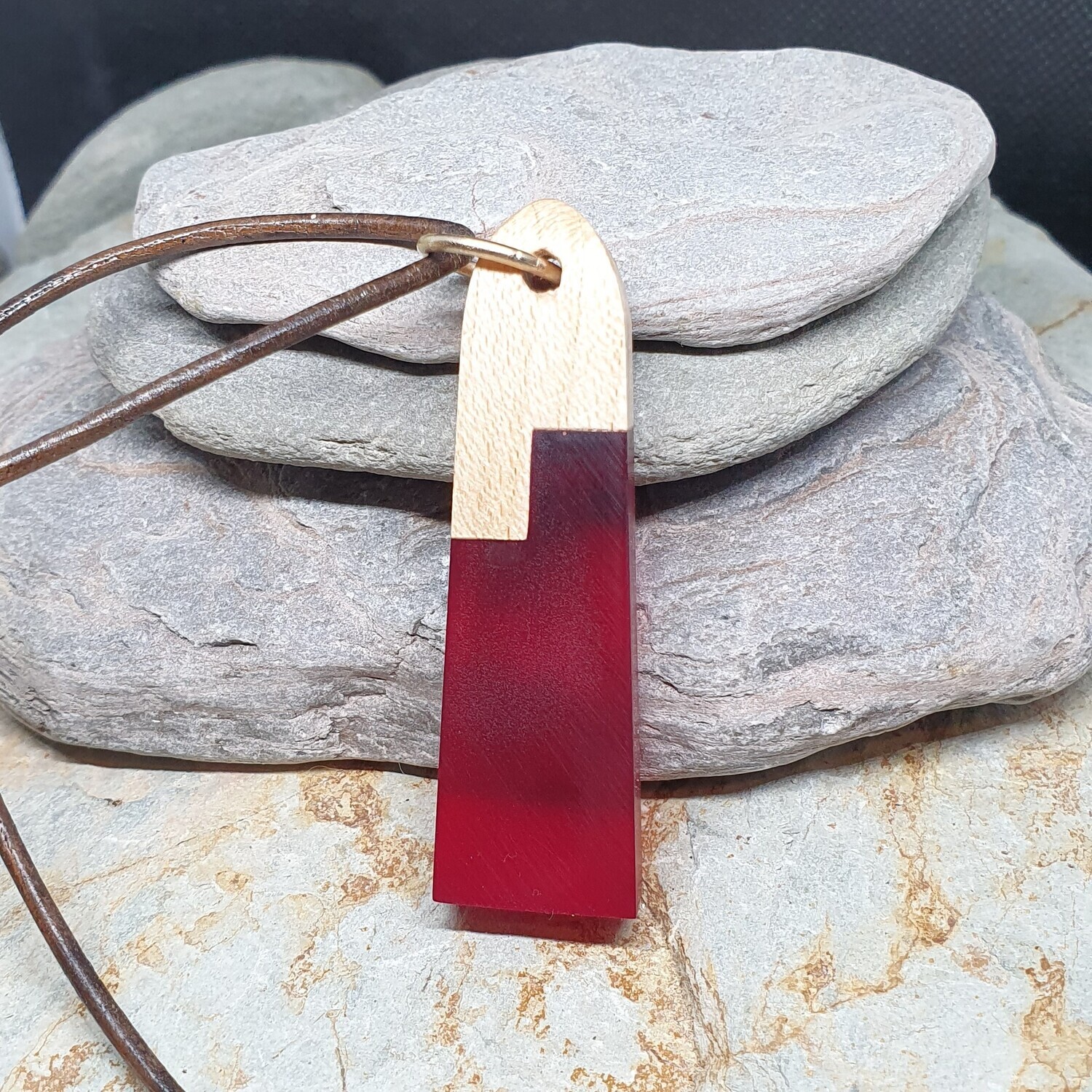 Transluscent red