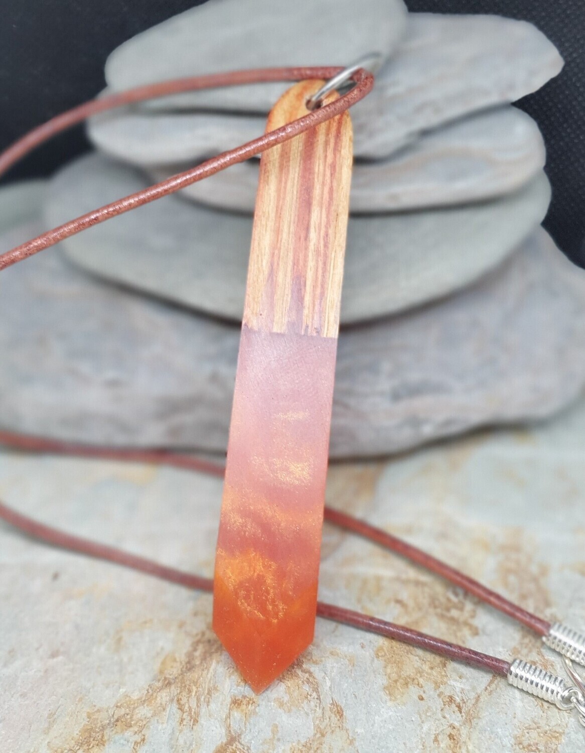 Brazilian tulipwood &amp; golden orange