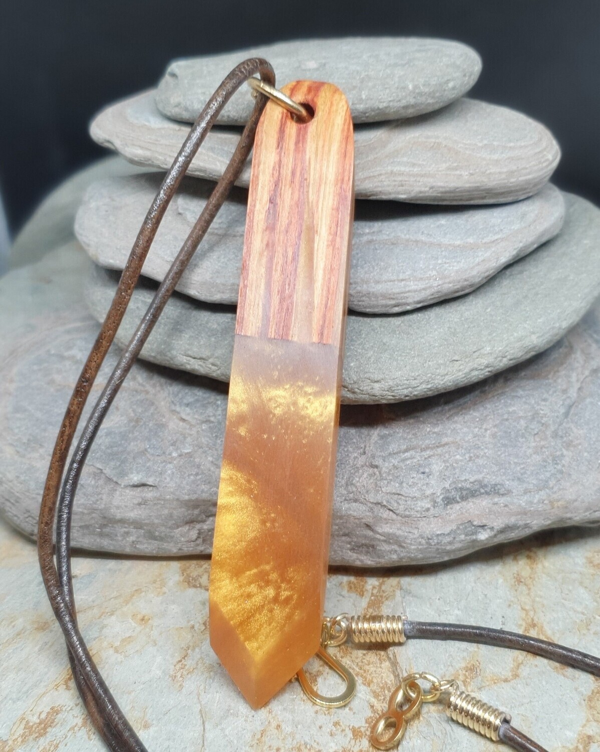 Brazilian tulipwood &amp; aztec gold