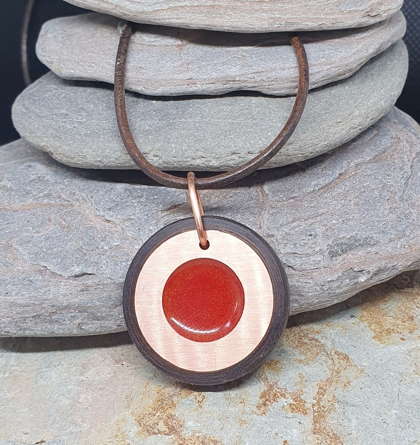 Solaire Pendant (32 mm, copper)