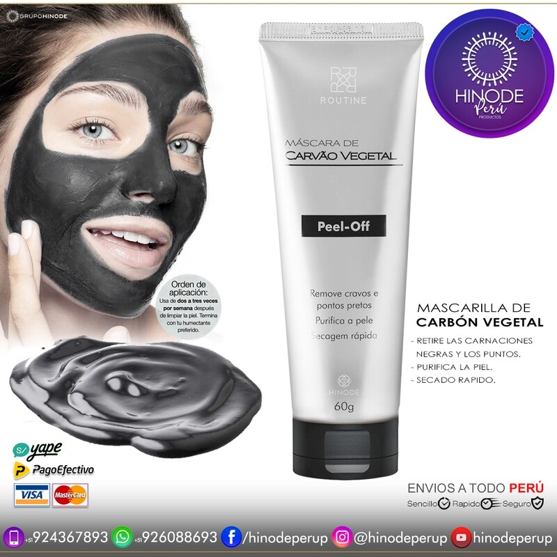PEEL OF - Mascarilla de carbón vegetal