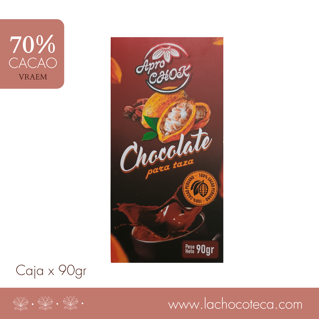 Pasta de Cacao 100% x 90gr - APROCHOK - GRADO CEREMONIAL